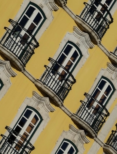 Three Colours - Lisbon Windows - John Wilson